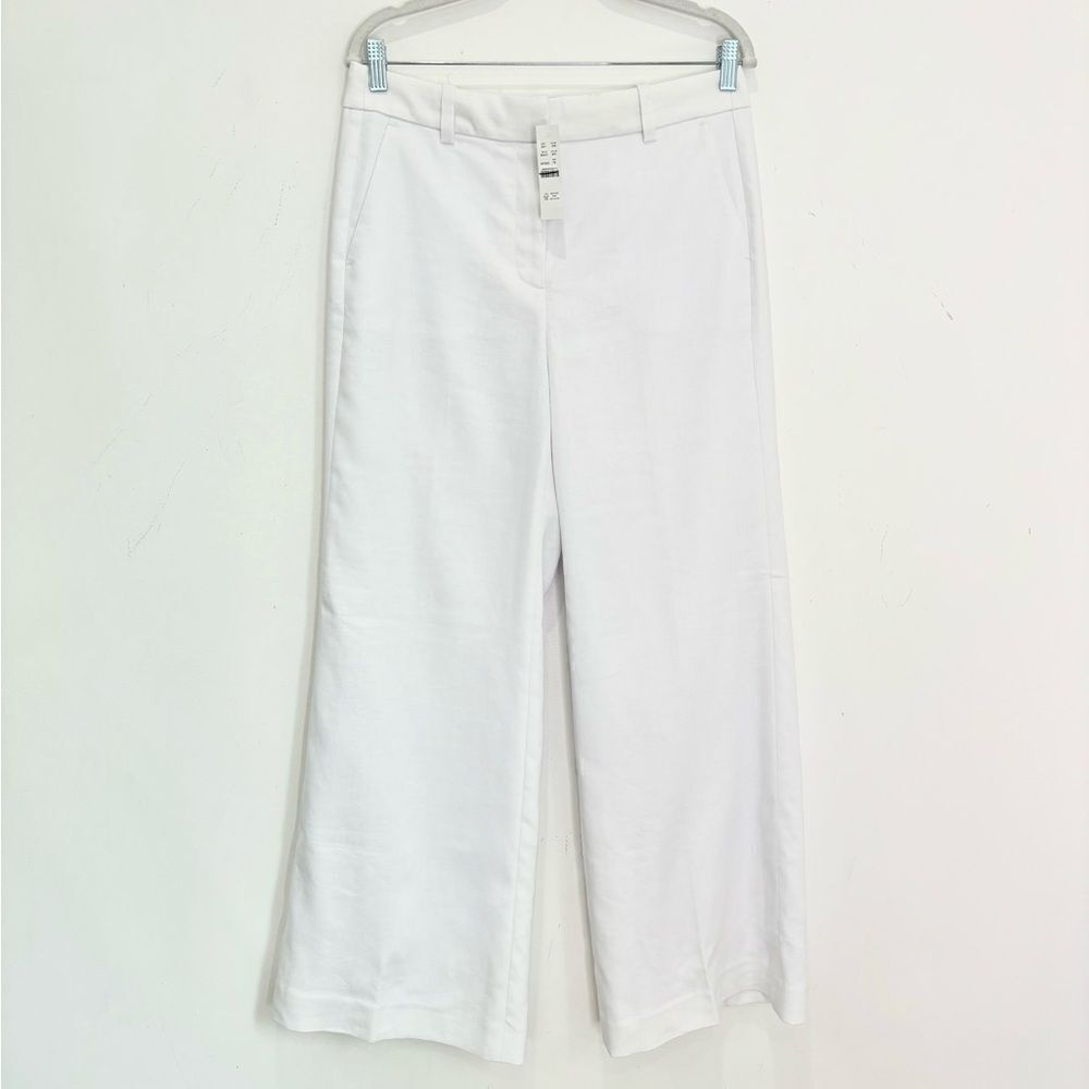 NWT J. Crew Carolina flare pant in stretch linen blend - Picture 13 of 14
